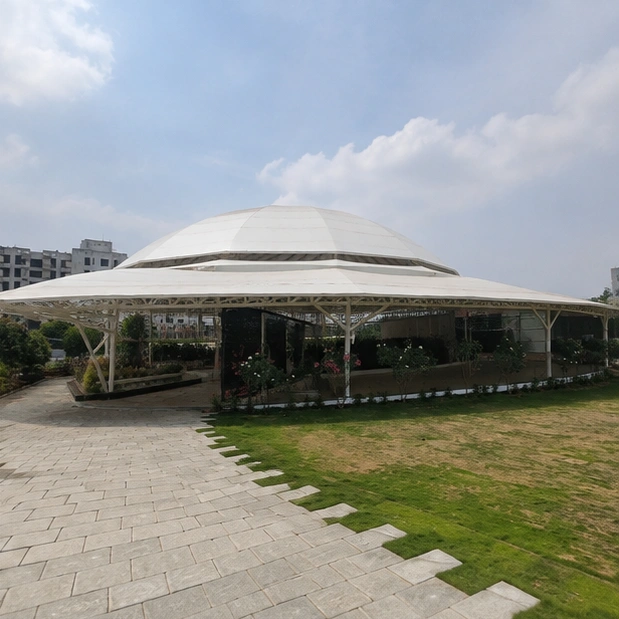 Party Hall tensile structure, Ekra Decor &mdash; photograph 3